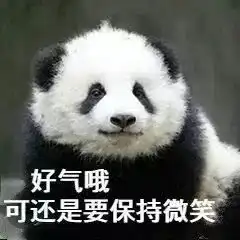 逗我呢表情包熊猫