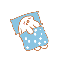 可爱小白兔表情包动图