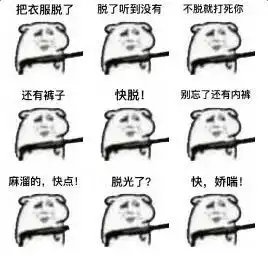 把衣服拖了一套表情包表