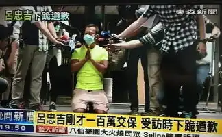 跪下表情包认错动态吕忠