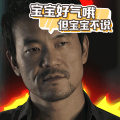 宝宝好气欧,但宝宝不说生气