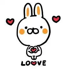 可爱皮皮兔表情qq表情皮皮兔qq表情萌萌哒