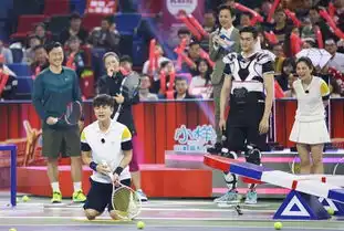 来吧冠军李娜秀球技贾乃亮跪搓衣板