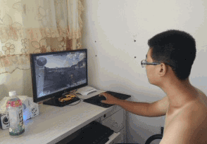 爆笑gif两个大男人玩浪漫我也是醉了