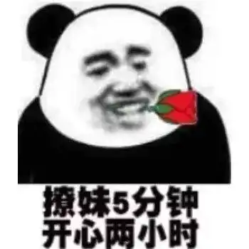 熊猫头表情包i女孩子怎么可以这么说话
