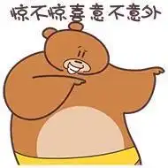 惊不惊喜表情包