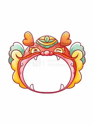 图片免费下载龙年头像素材龙年头像模板千图网