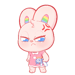 乖乖兔表情包来啦