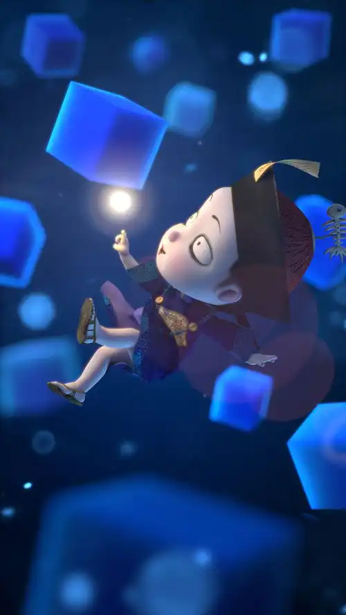 心里藏着小星星,生活才会亮晶晶僵小鱼壁纸