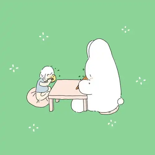 温柔头像壁纸被你的可爱咬一口,灵魂都失重