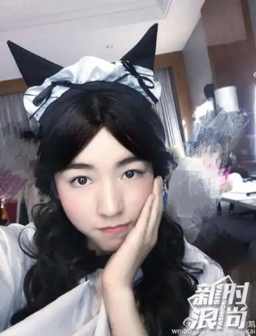 这个男星的女装照我看了10分钟没认出来是谁