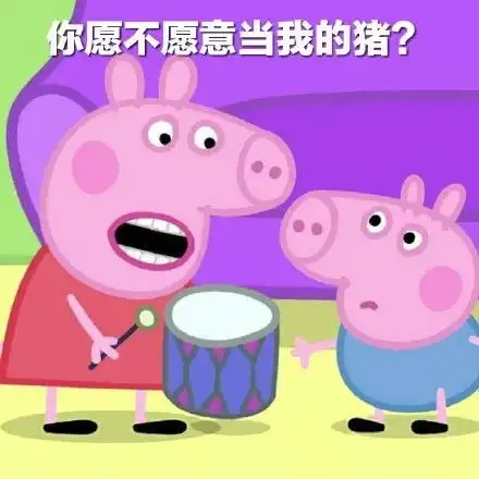 小期待表情包小猪