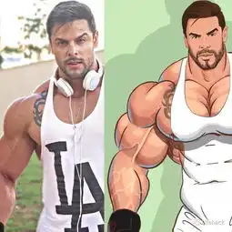 这是我见过最牛x的肌肉漫画