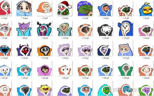 冬季标配该换裹被子表情包啦,简直不要太可爱