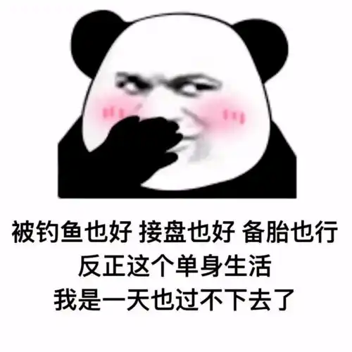 傲娇表情包搞笑沙雕熊猫