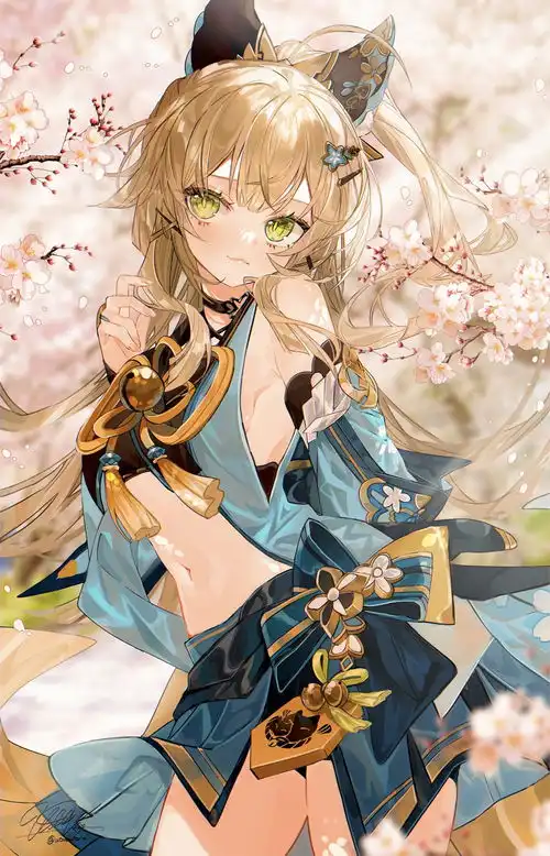 原神散兵的插画初八