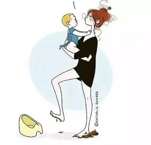 当妈妈是世界上最辛苦最困难的工作,没有之一