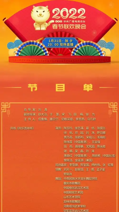 拜年表情包2022春晚节目