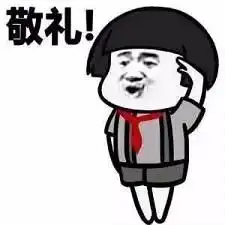 搞笑敬礼表情包