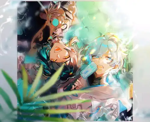 原神壁纸q版万叶钟离性转萝莉卢姥爷化身御姐泳装刻晴汉服胡桃泳装可莉