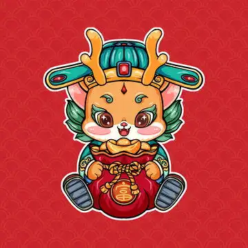 龙年红包新年快乐设计模板下载节日素材素材下的春节设计模板