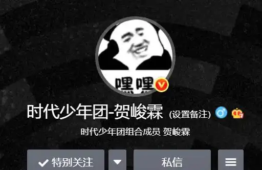 贺峻霖用严浩翔照片当头像,原图调整亮度就能看出,翔霖cp真勇