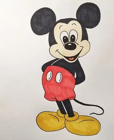 米老鼠的画法