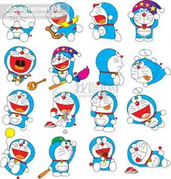 求机器猫微表情包