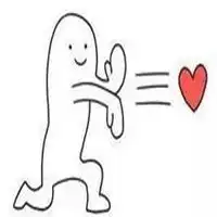 胸口比爱心的表情包