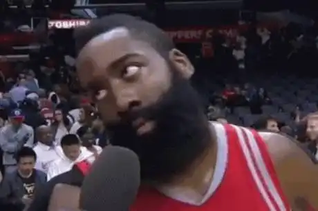 nba名场面之眼神也具杀伤力乔神詹皇领衔,石佛哈登亮了