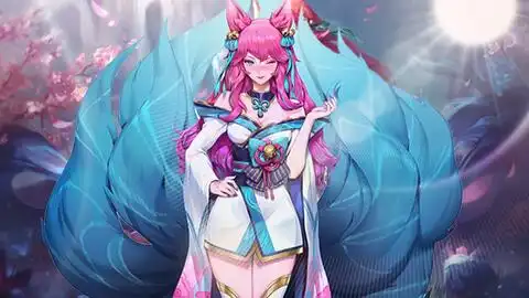 灵魂莲华阿狸3d绘图全过程,满足你的猜想