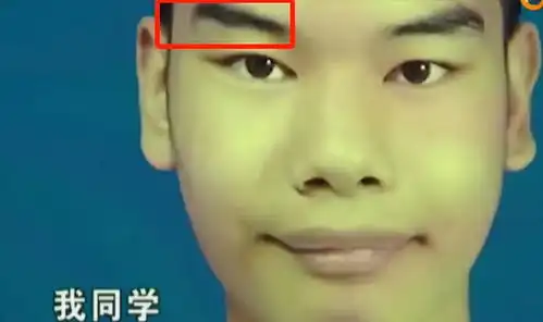 杭州发际线男孩表情包眉