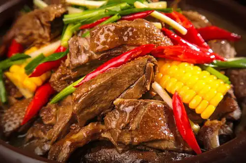 东北铁锅炖大鹅图片素材下载食品餐饮素材下的中国菜系图片素材