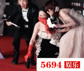 张馨予摔倒的样子像醉酒,宁静一屁股坐地上却被后面大长腿抢了镜