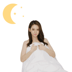 微信晚安真人表情微信晚安睡觉表情