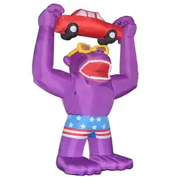 充气猩猩卡通气模固定充气卡通人出口国外