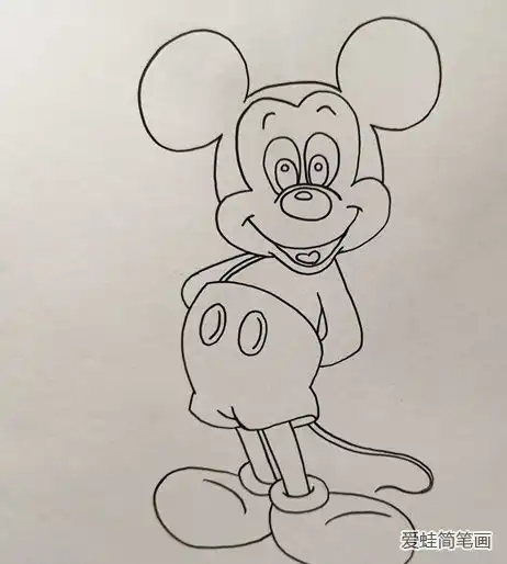 米老鼠的画法