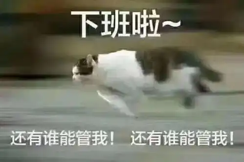 下班了表情包狂奔开饭
