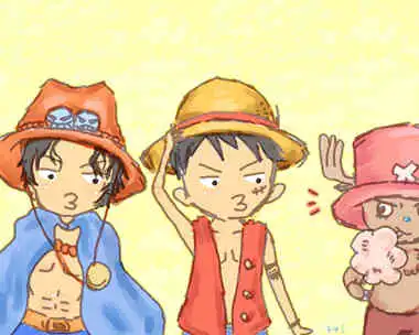 动漫人物简笔画海贼王