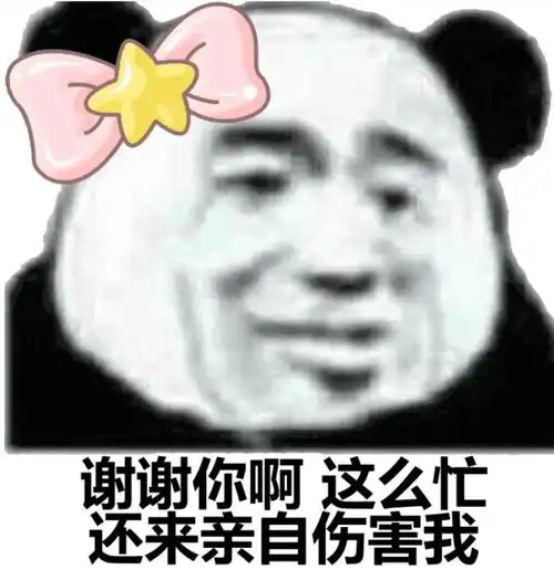 恶搞表情包熊猫搞笑