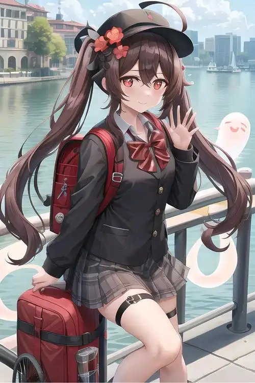 20230227pixiv萌妹二次元高清无码美图系列ai原神泳装黑丝动漫壁纸