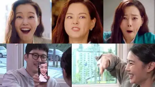 双重人生李荷妮变身行走的表情包,大夸孔明和郑好娟