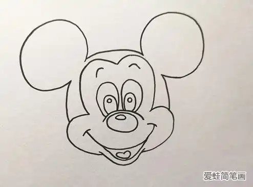 米老鼠的画法
