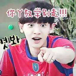 朴灿烈表情包cr.时礼鹿