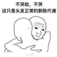 关于脱发的表情包合集我还是你最爱的小秃头吗