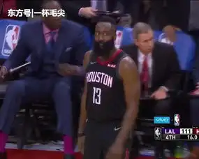 场边观战美女被哈登征服站起来挥手,哈登累到转身翻白眼