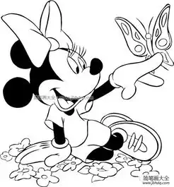 米老鼠简笔画图片