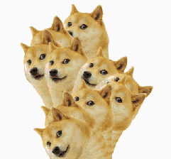 超火的沙雕柴犬表情合集,两手插兜,谁都不爱