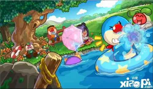 摩尔庄园页游背景图