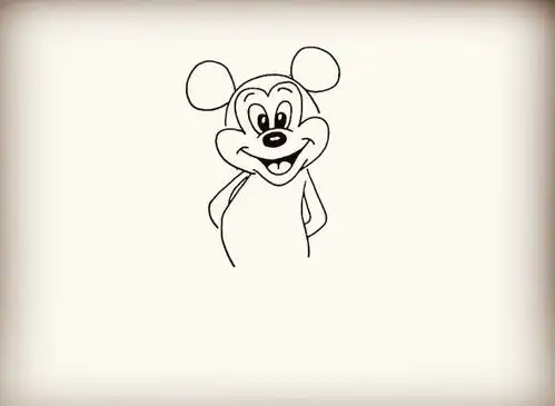 米老鼠简笔画